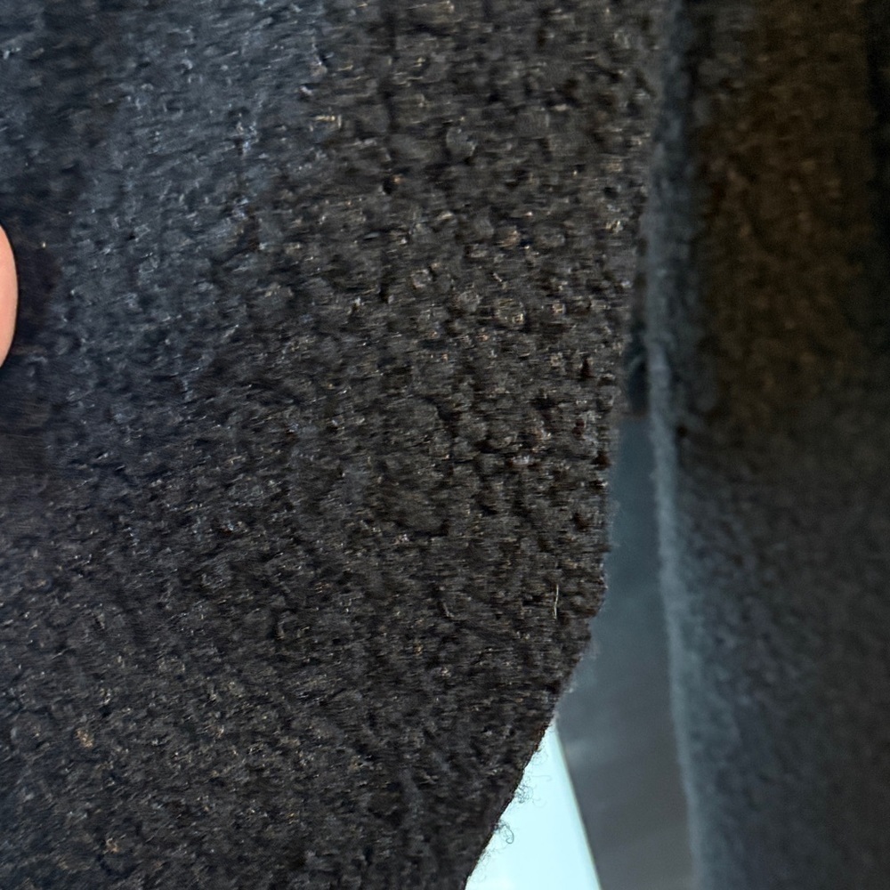 LOFT Black Teddy Jacket - Picture 6 of 6